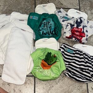 ALVA Baby Cloth Diapers Training Pants & Inserts Set